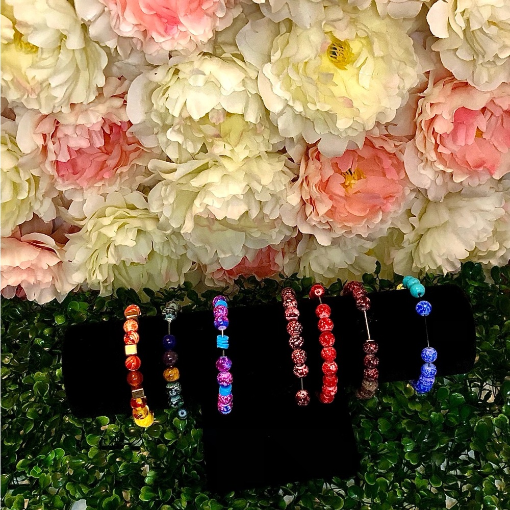 Acrylic Beaded Bracelet